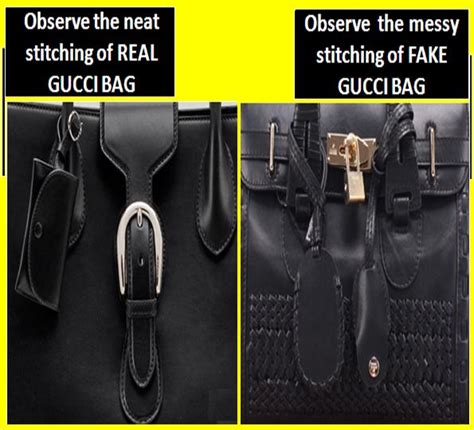 gucci fake bart simbsion|gucci bag stitching.